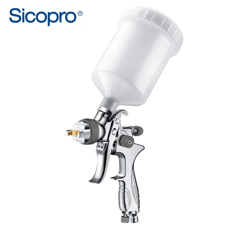 Pro-Level Automotive Spray Gun H-887P HVLP with 1.4mm Nozzle & 600cc Cup for Optimal Painting Detail