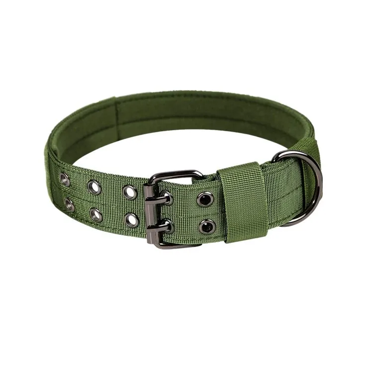 2023 Manufacturers Wholesale Custom Personalized Adjustable Heavy Duty Weight Sports No Pull Tactical Dog Collar