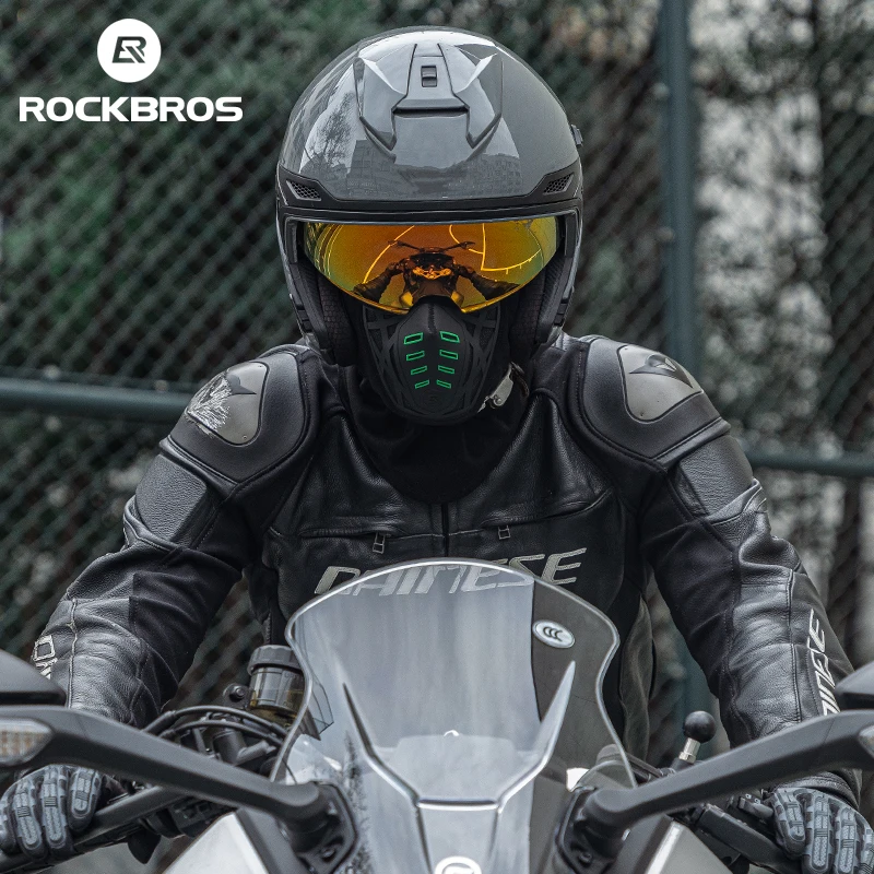 ROCKBROS Winter Warm Fleece Balaclava Black with Mask Full Face Cover Multifunctional Windproof Custom Ski Maskss Balaclava