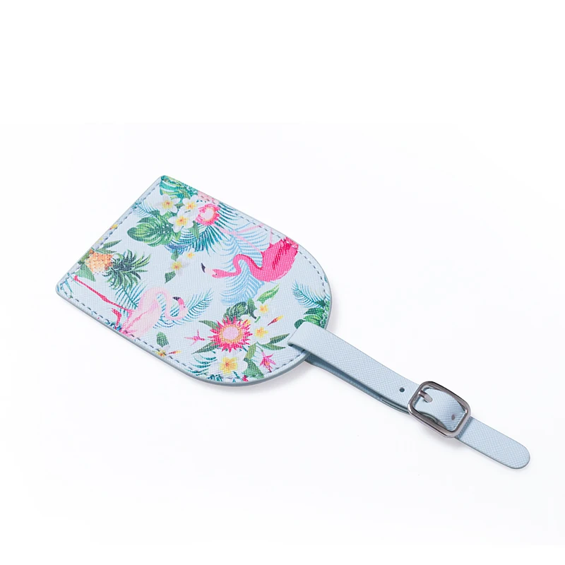 Hot Selling Customized PU Leather Luggage Tags Wholesale Travel and Suitcase Tag for Promotional & Business Gifts