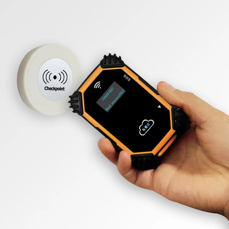 4G Network Security Patrol Checkpoint Devices Real time Gprs Guard Tour System with Cloud Software