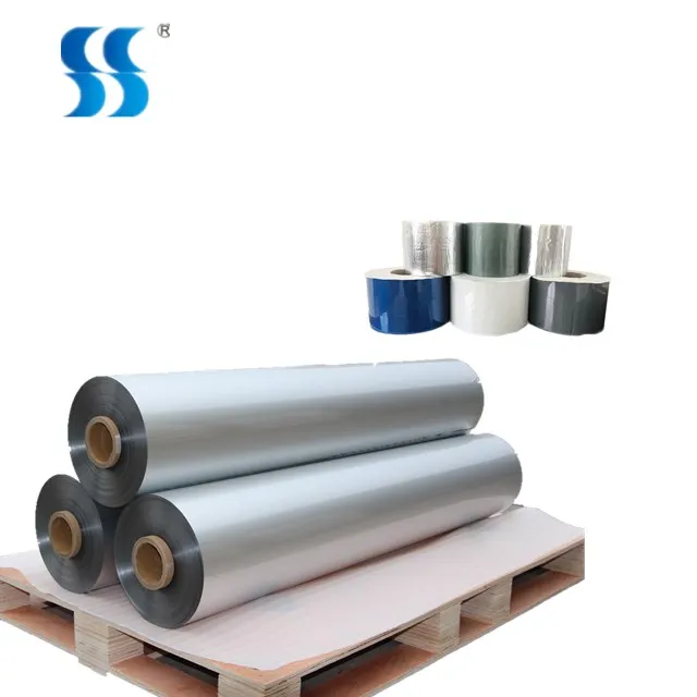 100 micron Roof Waterproof Roll Material  ALHDPE Aluminum Foil Film