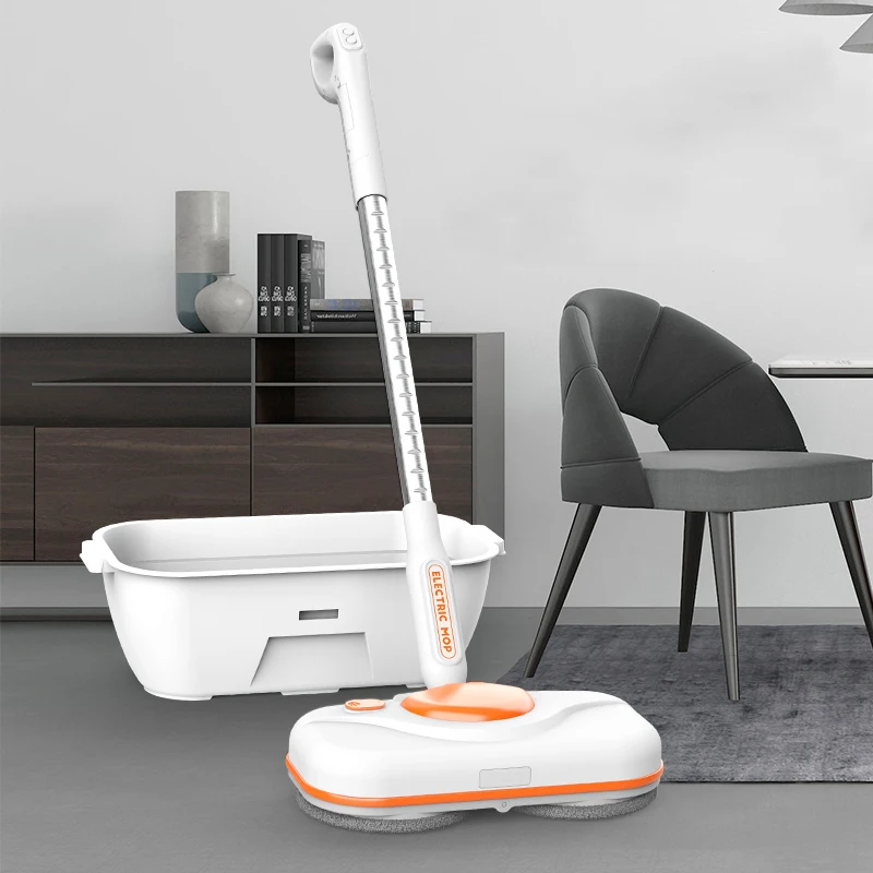 Handheld electric mop With Sprayer Spin And Go Mop Without Cable And Water Tank Floor Washing Mops Cleaning Household