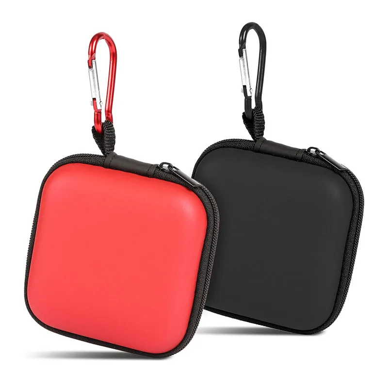 Headphone Travel Carrying Case Earbud Carrying Case Fashion Earphone Cord Carrying Case