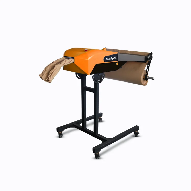 ULINEpak versatile sustainable packaging paper cushion pad machine