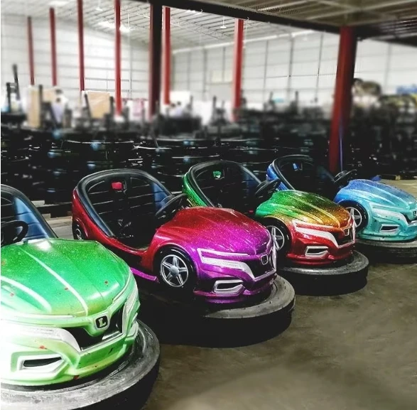 Kiddie Children Rotating Ride Amusement Park Electric Bumper Car