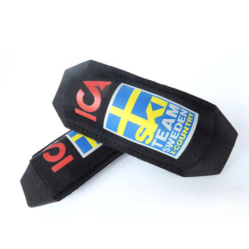 Custom Logo Racing Ski Sleeves Nordic Ski Ties Ski Pole Strap Protector
