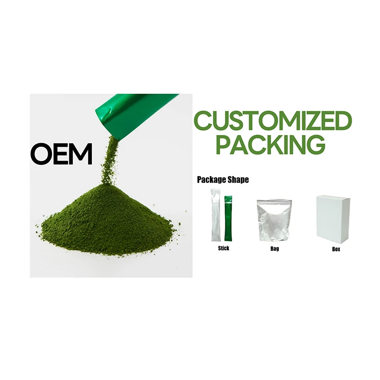 High Quality Organic Food Grade Barley Grass Kale Mulberry Leaf Moringa Matcha Plant Extracts-Green Powder Oil Forms-Wholesale