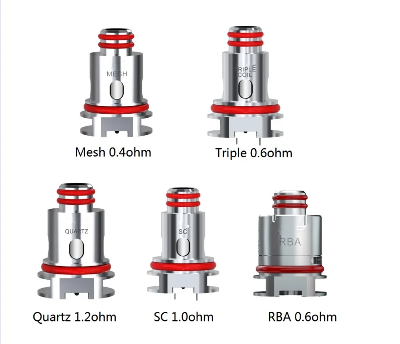 
Authentic Vanscloud RPM Replacement Coils Heads 0.4/0.6ohm compatible with RPM pod kit 