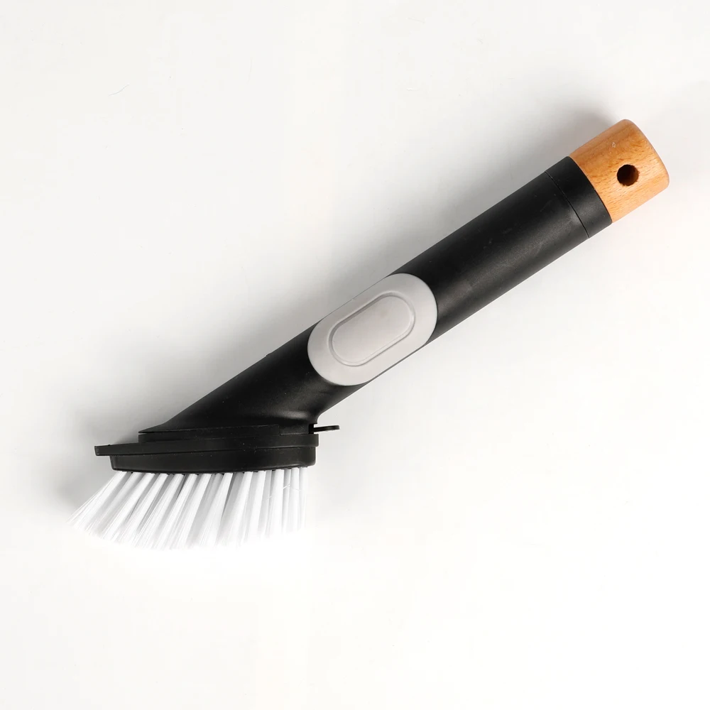 Eco Friendly Bamboo Wooden Cleaning Dish Brush For Kitchen