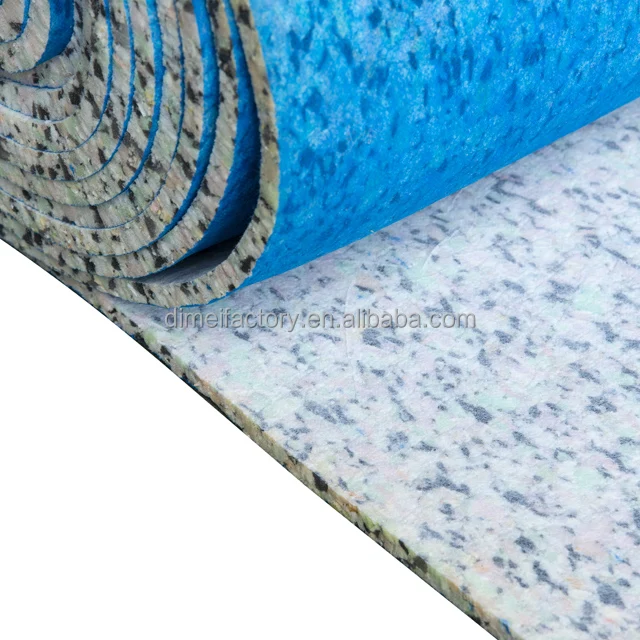 High Quality 10mm Heating PU Foam Rebonded Foam Carpet Underlay