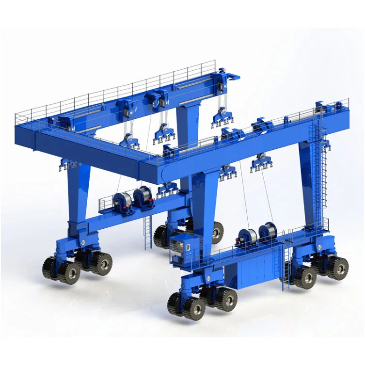 Mobile Ship Lift Gantry Crane 50 Ton 100 Ton 300 Ton Yacht Lifting Rubber Tire Straddle Carrier Crane