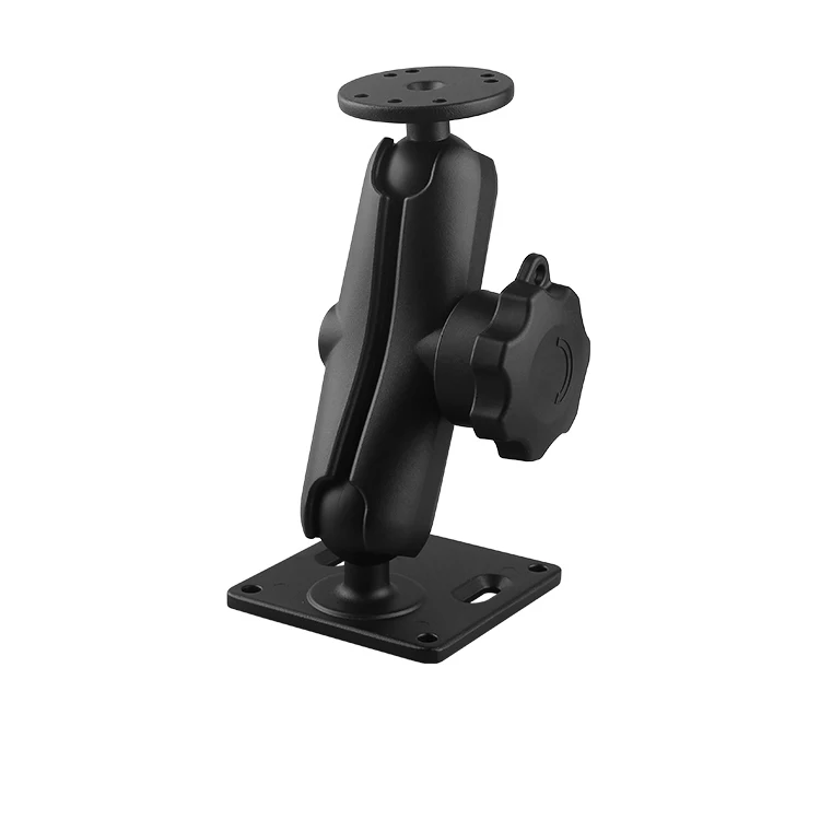 
15cm 1.5 inches Ball Mounting System with Large Fish Finder Mount and Post and Side or Deck Mount  (62296041743)