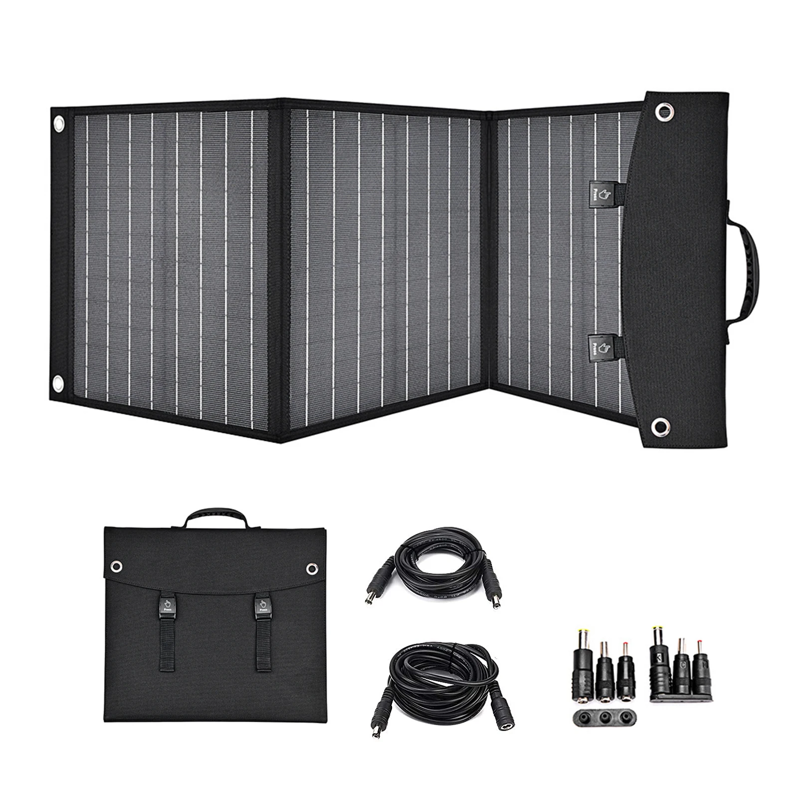 High Efficiency OEM Flexible Film Solar Panel 50W 75W 100W Folding Solar Panel Portable