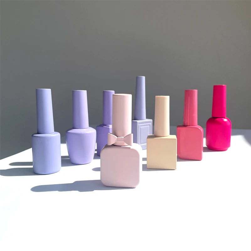 finger ring silicone impression builder nail uv gel top coat polish bottles 15ml in bottle empty oem
