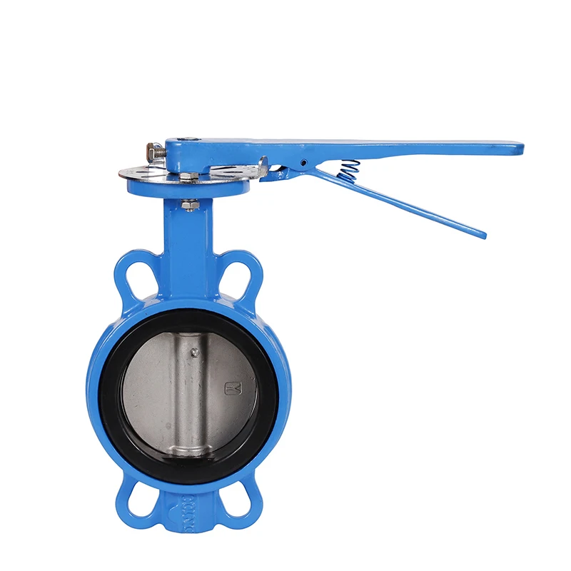 Butterfly Valve Manufacturer DIN EPDM Ductile iron CF8M Resilient Seat Butterfly Valve customizable