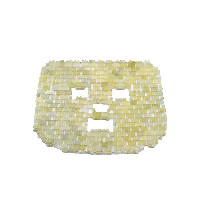 Natural Anti-Aging Xiuyan Jade Eye Mask Jade Stone Facial Mask Jade Sleeping Masks Facial Skin Care Tool