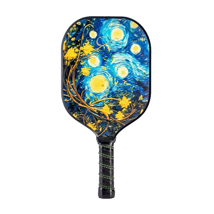 Набор Pickleball T300 T700 из углеродного волокна аэродинамический набор PMI фрикционного дизайна в том числе 2 4 шарика