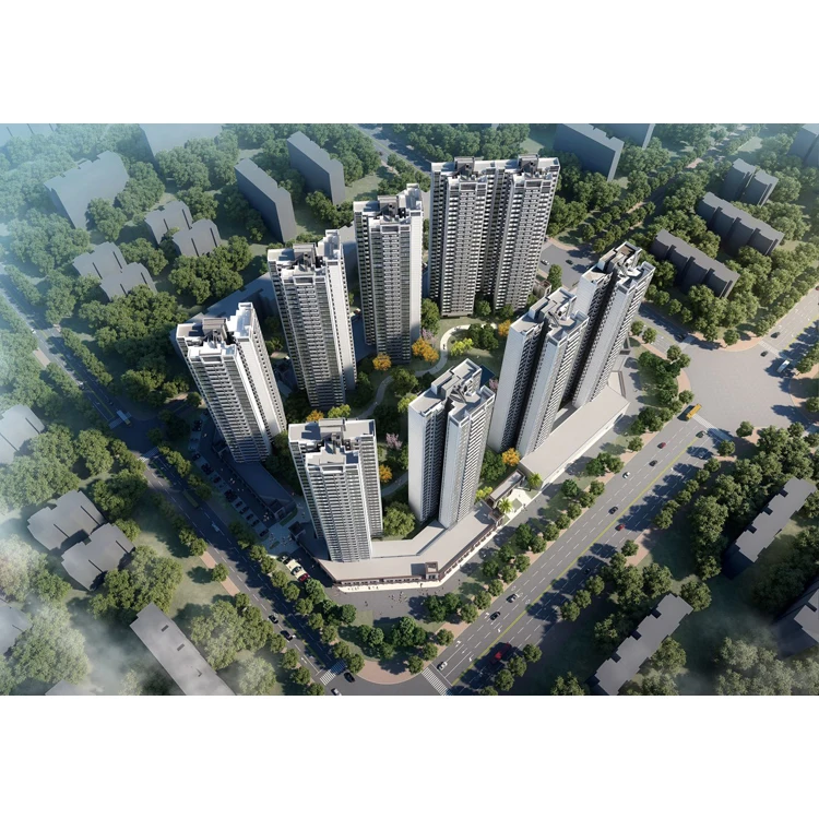 Modern New Design Convenient Transportation Fabricated House Retail For Sales Sign Real Estate Building