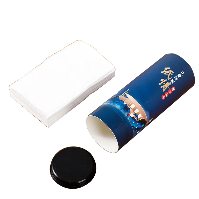 Custom Print 4 Color Printed For Toys Brown Kraft Pumping Random Carton Tissue Tea Paper Tube Box Packaging