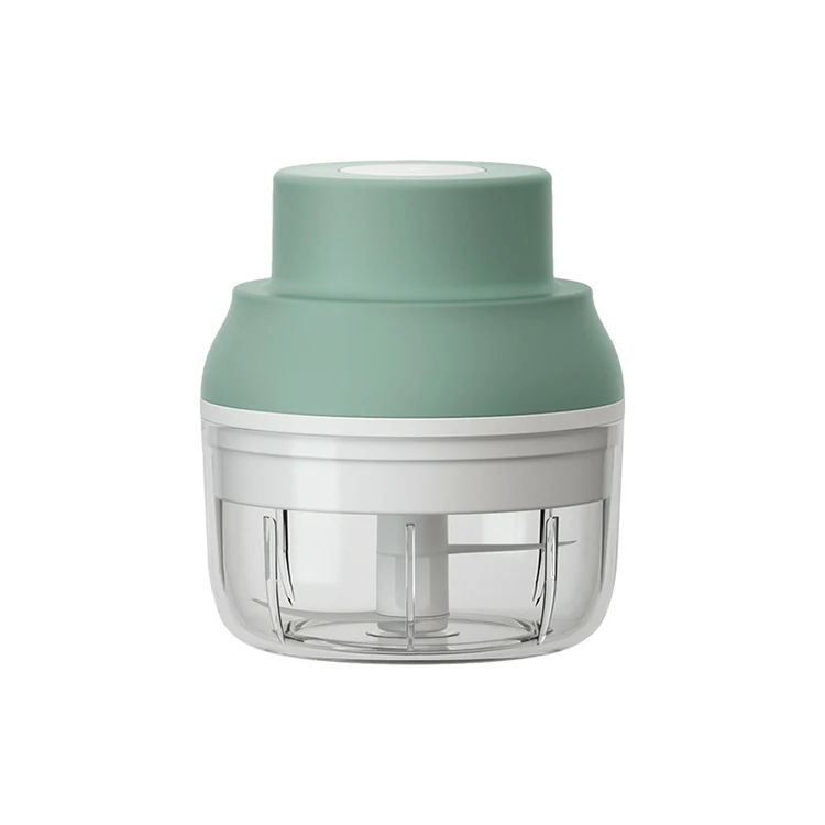 Mini electric garlic masher Small hand-pulled garlic machine Garlic masher baby food supplement cooking machine