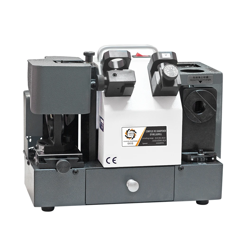 3-14mm Drill Bit and 4-14mm End Mill Complex Sharpener of Mill&Drill Sharpener Complex Grinding Machine