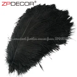 ZPDECOR Factory Wholesale Stock 12 Colors 45-50cm Dyed Ostrich Feathers Cheap for Sell