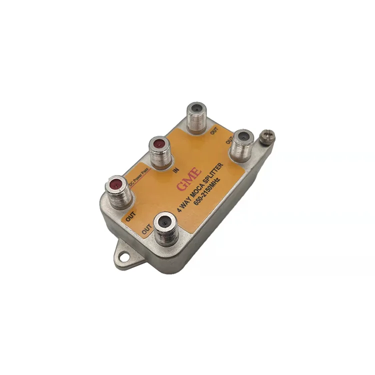 2023 Most Popular 650-2150MHz 4 Way CATV MOCA SAT. Satellite Splitter