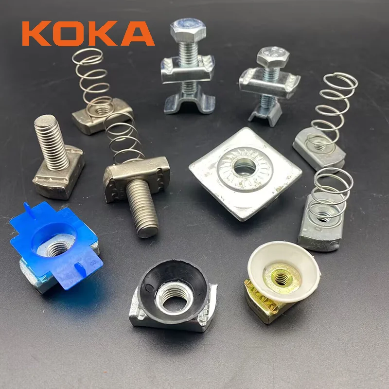 Wholesale Channel Nut Hot Dip Galvanized Spring Nuts m6 m8 m10 m12 Unistrut Spring Nuts