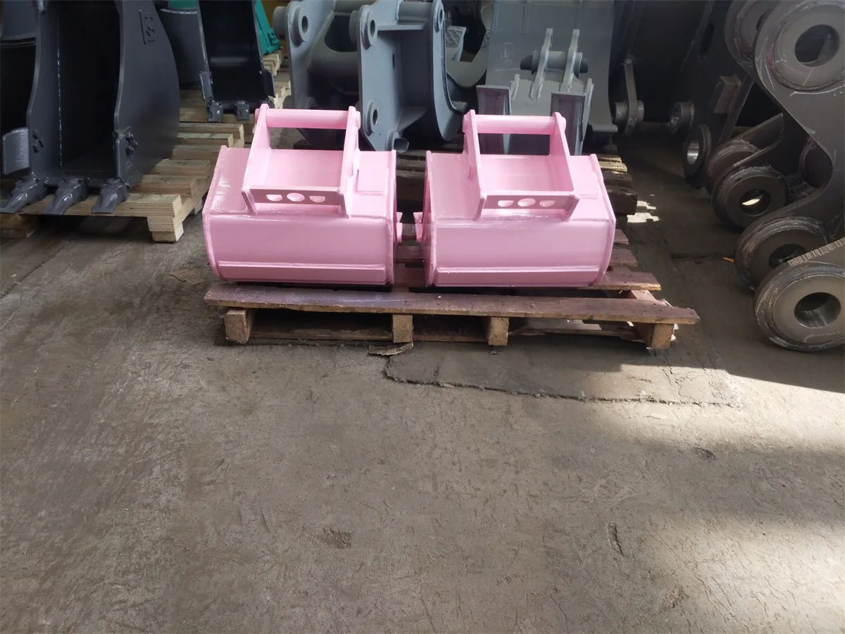 Construction Machinery Spare Parts Equipment Ms01 Ms03 Excavator Attachments Of Digging Bucket For Sale