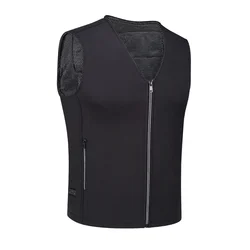 New Product Winter rechargeable adjustable battery electric heated Vest Men Women Outdoor warming jacket with heating unisex