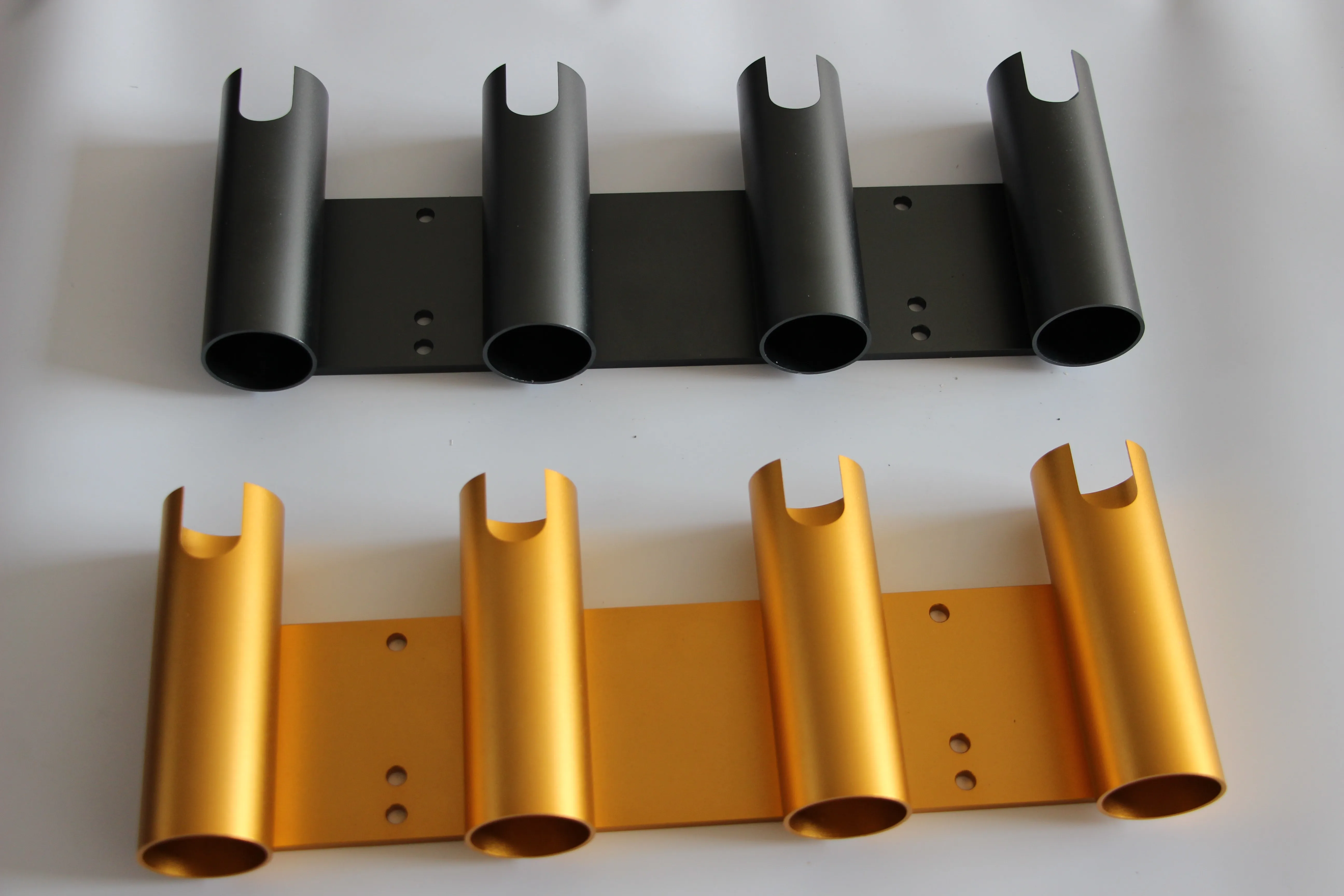 Removable Aluminium Anodized 4 tube Rod Holder