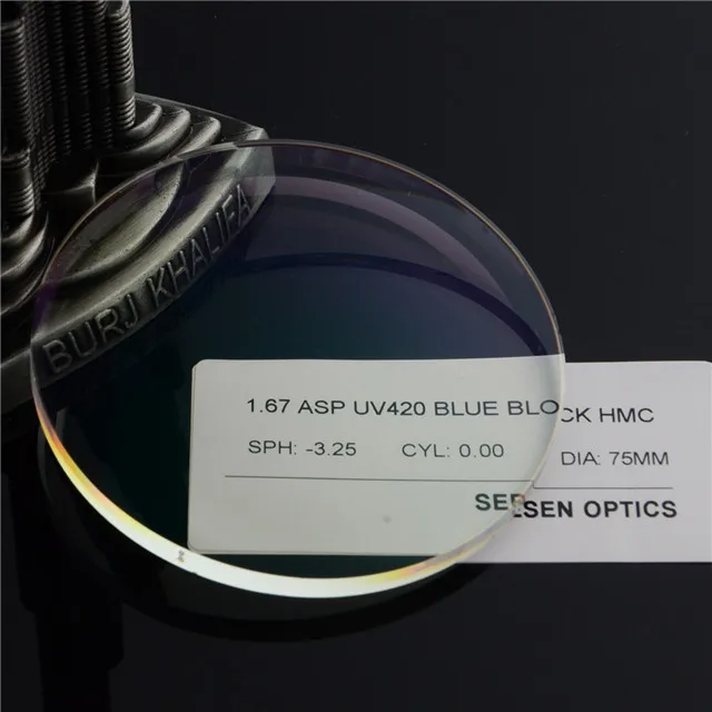 Высококачественные оптические Запасные линзы 1 499/1 56/1 61/1 67/1 74 защитные с одиночным