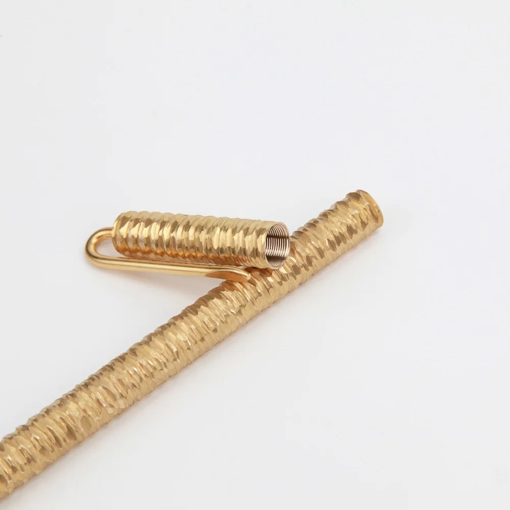 MAXERY металлическая шариковая ручка позолоченная латунная ручка черные чернила подарочная ручка