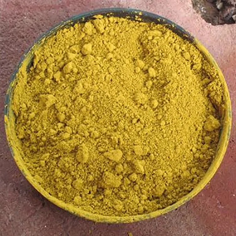 Inorganic pigment iron oxide yellow 313 (ci 77492) 920 for traffic paint/concrete/rubbers/leather/colorant dye