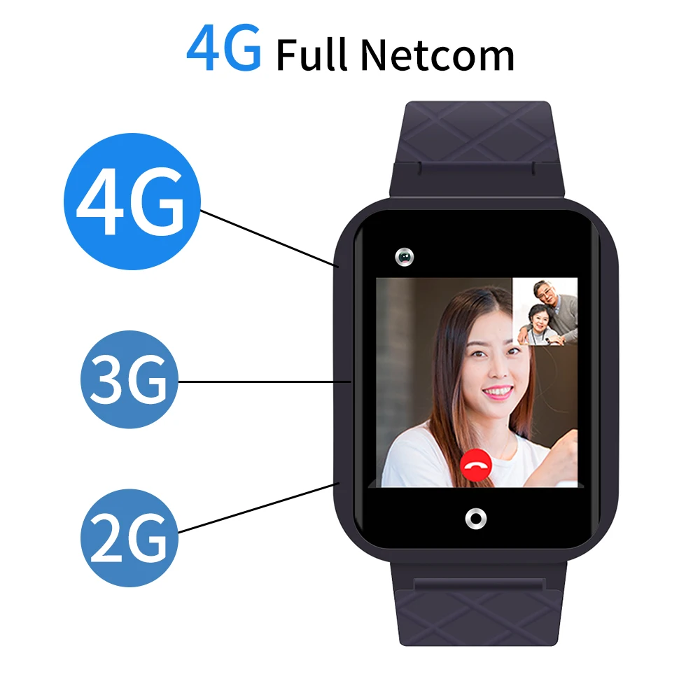 Wholesale V46 Waterproof gps tracker 4g smart watch gps bracelet voice call smart watches with gps and call Free App bracelet