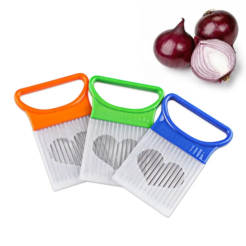 Onion Holder Slicer Cutter Chopper  Tomato Vegetable Lemon Potato Cutter