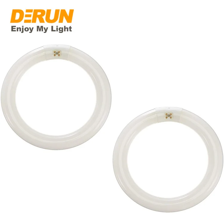 OEM 22W 28W 32W 40W 55W G10Q Base T5 T6 T9 Energy Saving  Ring Tube Light FCL Circular Fluorescent Tube Lights , FLT-CIRCLE