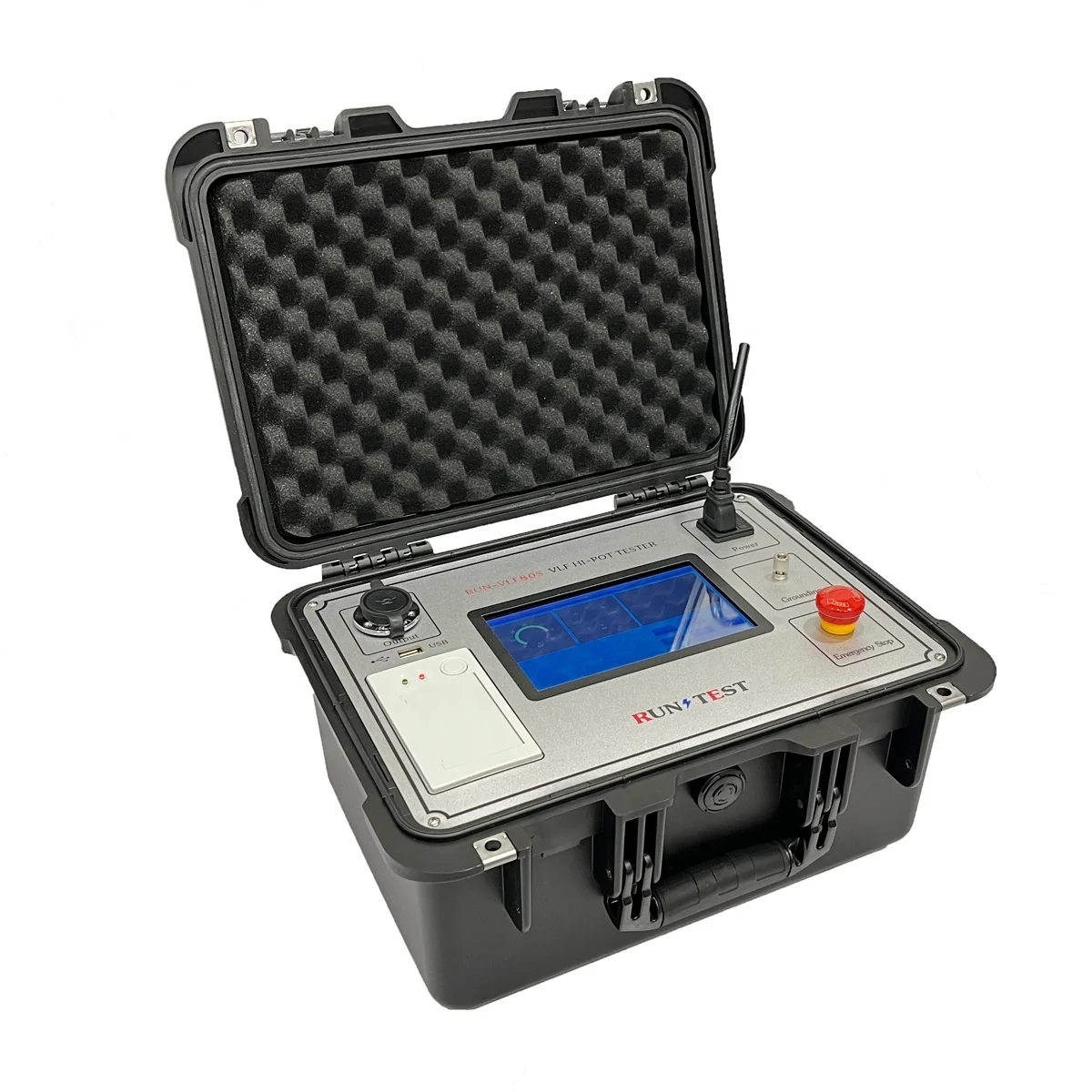 30KV 60KV 80 Kv Very Low Frequency Tester Vlf Hipot Tester 0.1Hz Vlf Hv Generator