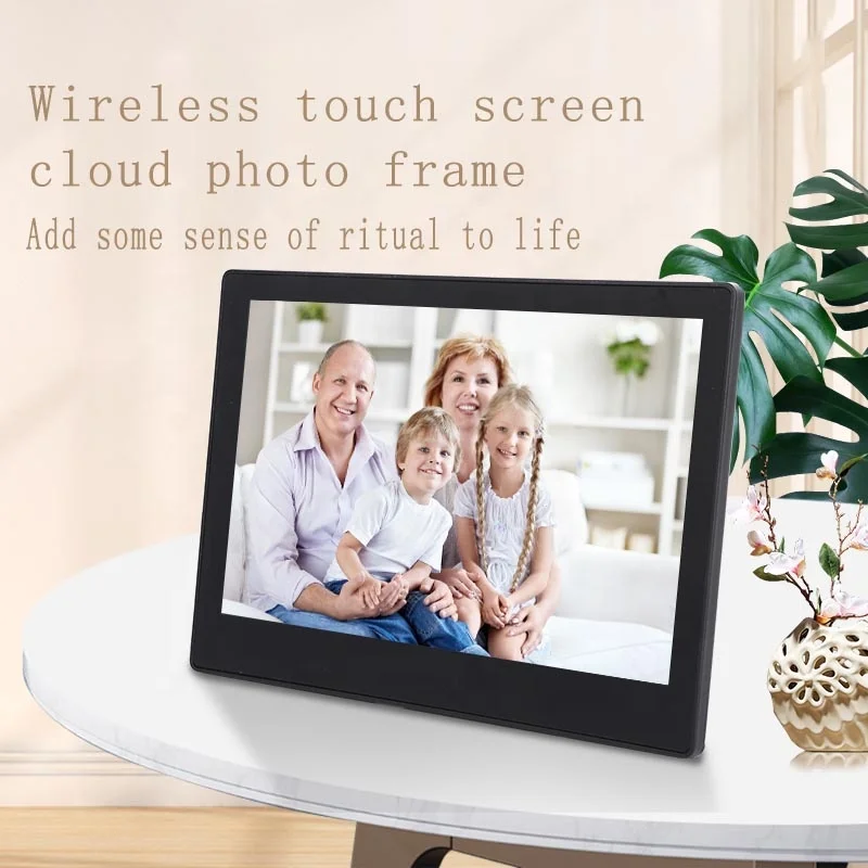 
Android APK Customized Unique Cloud Smart Wifi Picture Frame 10 Inch with touch screen 