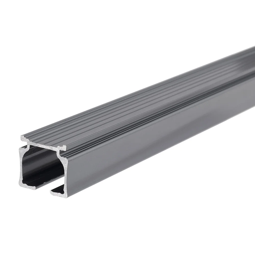 ceiling mounted heavy duty fold aluminum curtain rails system for sliding windows in