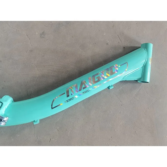 24er steel folding frame with painting and sticker