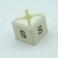 Plastic Size Markers for hangers pre-printed XXS 5XL square clothes hanger tags white size sizers disparity between sizes