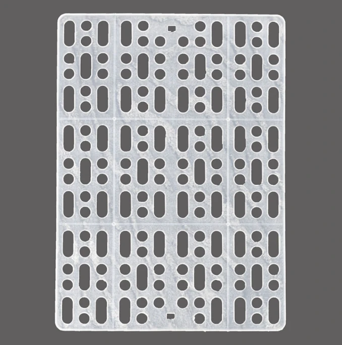 Plastic Mesh Rabbit Foot Pads Dutch Pig Chinchillas Guinea Pig Rabbit Foot Pads Pet Cage Pedals