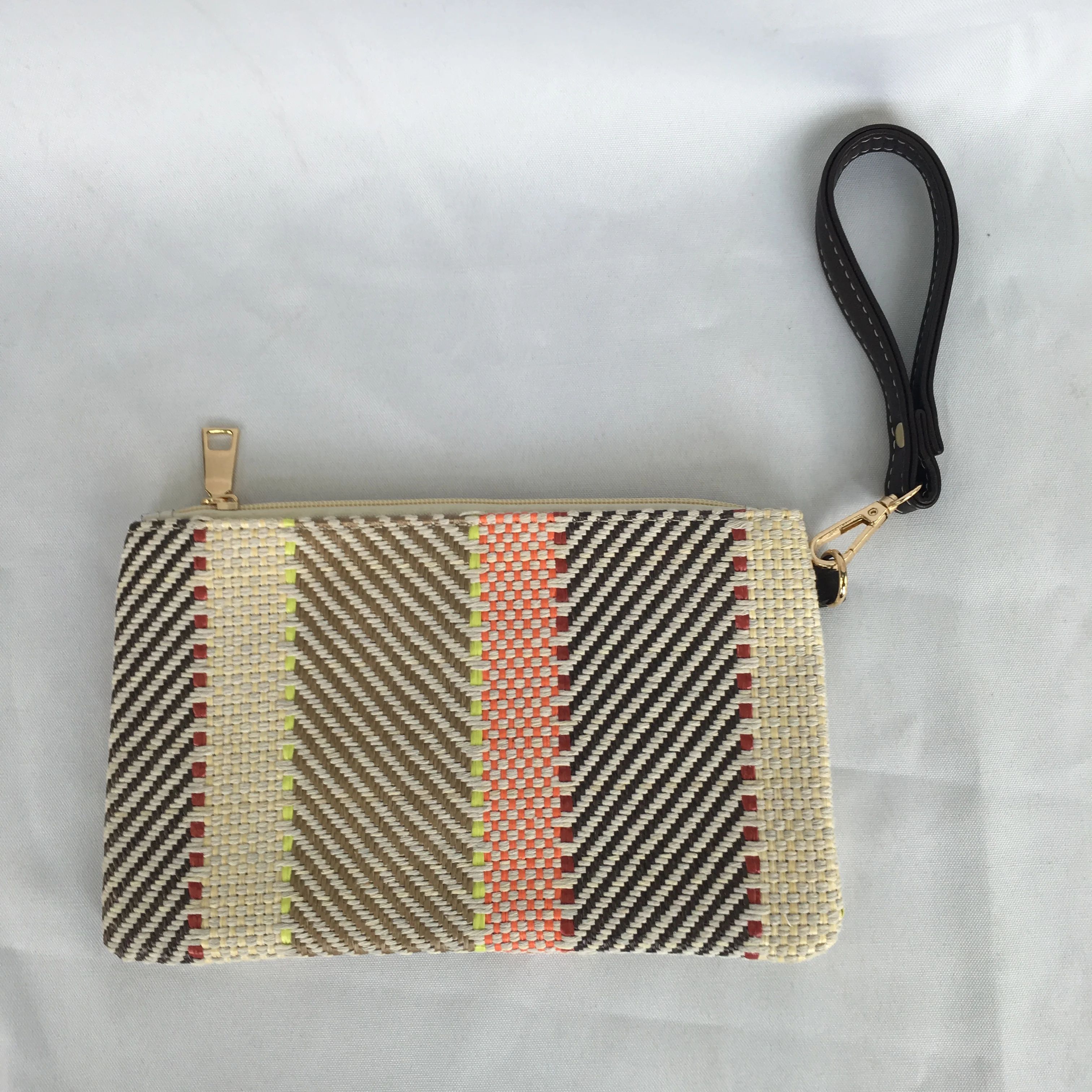 Профессиональная команда образцов может на заказ скопировать свой собственный дизайн сумка молнии кошелек клатч