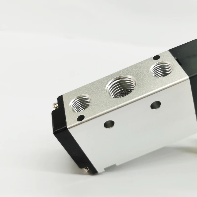 4V210-06 4V210-08 5 Way 2 Position 5/2 solenoid valve Pneumatic Air DC24V Solenoid Valves