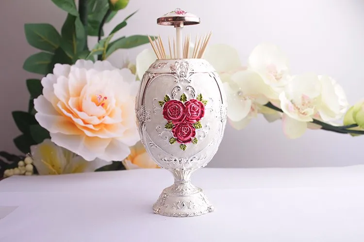 
Classic zinc alloy toothpick holder metal automatic toothpick holder 