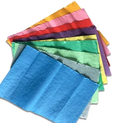 Customized size multicolor honeycomb paper packaging materials recyclable cushion paper wrap sheet