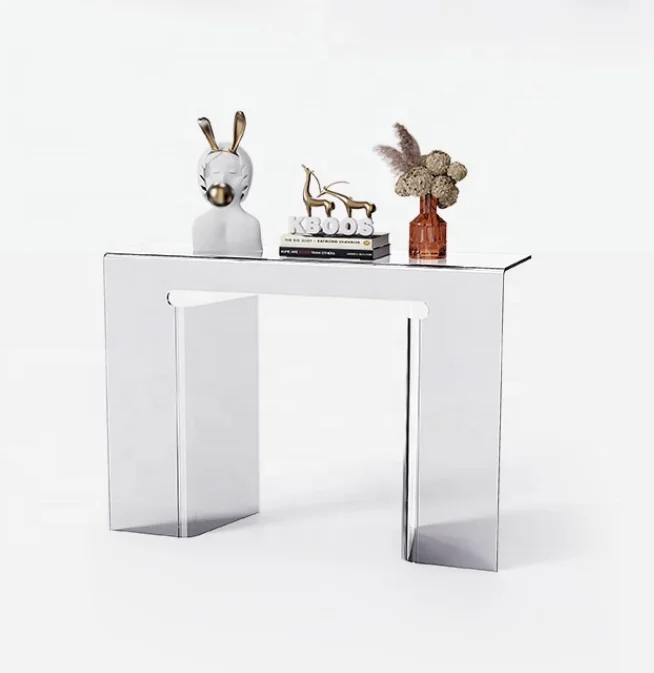 Simple acrylic entrance cabinet to store good food side cabinet