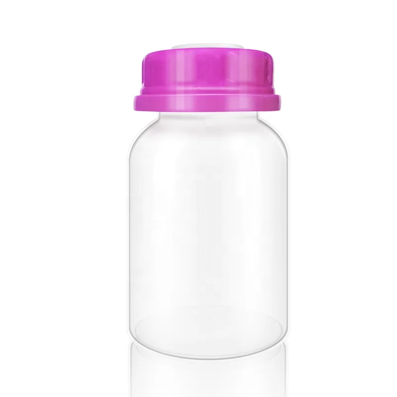 Manufacturers of custom BPA free Standard Neck Breastmilk Collection Bottle Breast Milk Storage Bottle